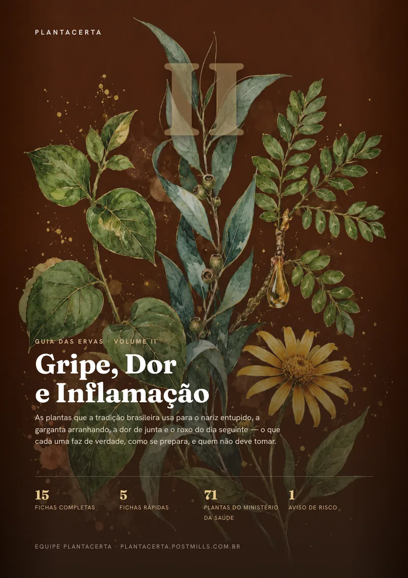 Capa do Guia das Ervas — Volume II